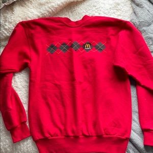 Sz S Adult McDonald’s Sweater EUC